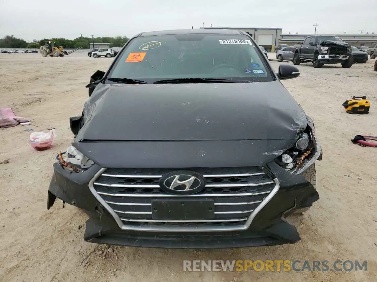5 Photograph of a damaged car 3KPC34A68NE169681 HYUNDAI ACCENT 2022
