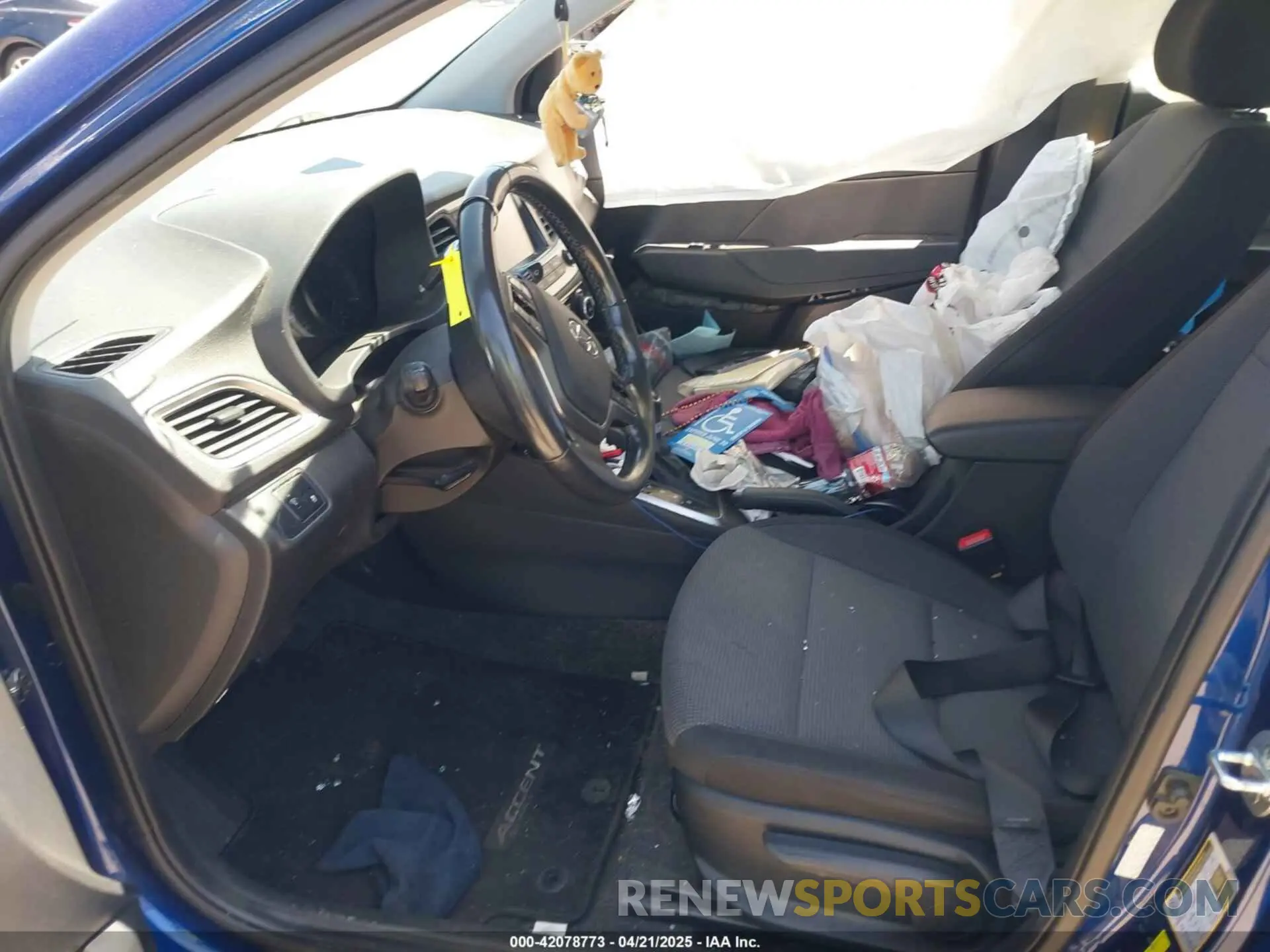 5 Photograph of a damaged car 3KPC34A68NE174699 HYUNDAI ACCENT 2022