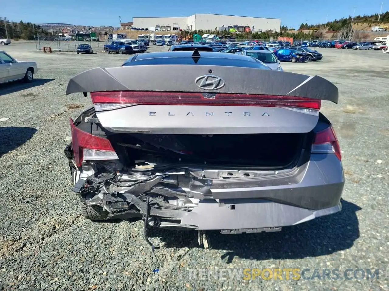 6 Photograph of a damaged car KMHLM4AG5PU549387 HYUNDAI ACCENT 2023