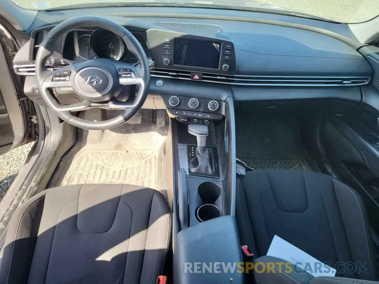 8 Photograph of a damaged car KMHLM4AG5PU549387 HYUNDAI ACCENT 2023