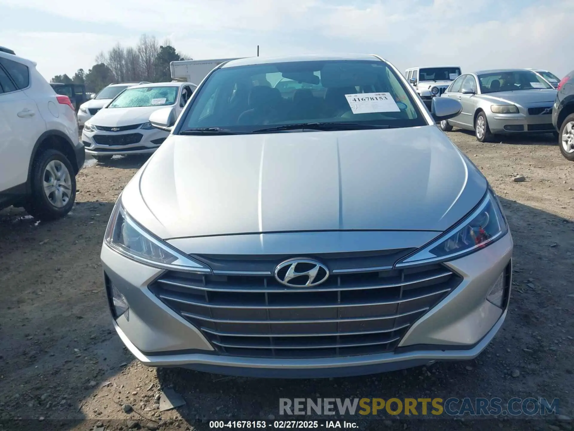 13 Photograph of a damaged car 5NPD74LF0KH433862 HYUNDAI ELANTRA 2019