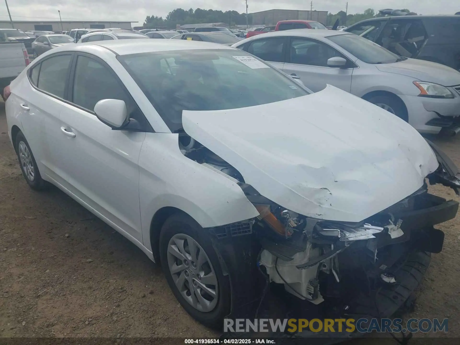 1 Фотография поврежденного автомобиля 5NPD74LF0KH452203 HYUNDAI ELANTRA 2019