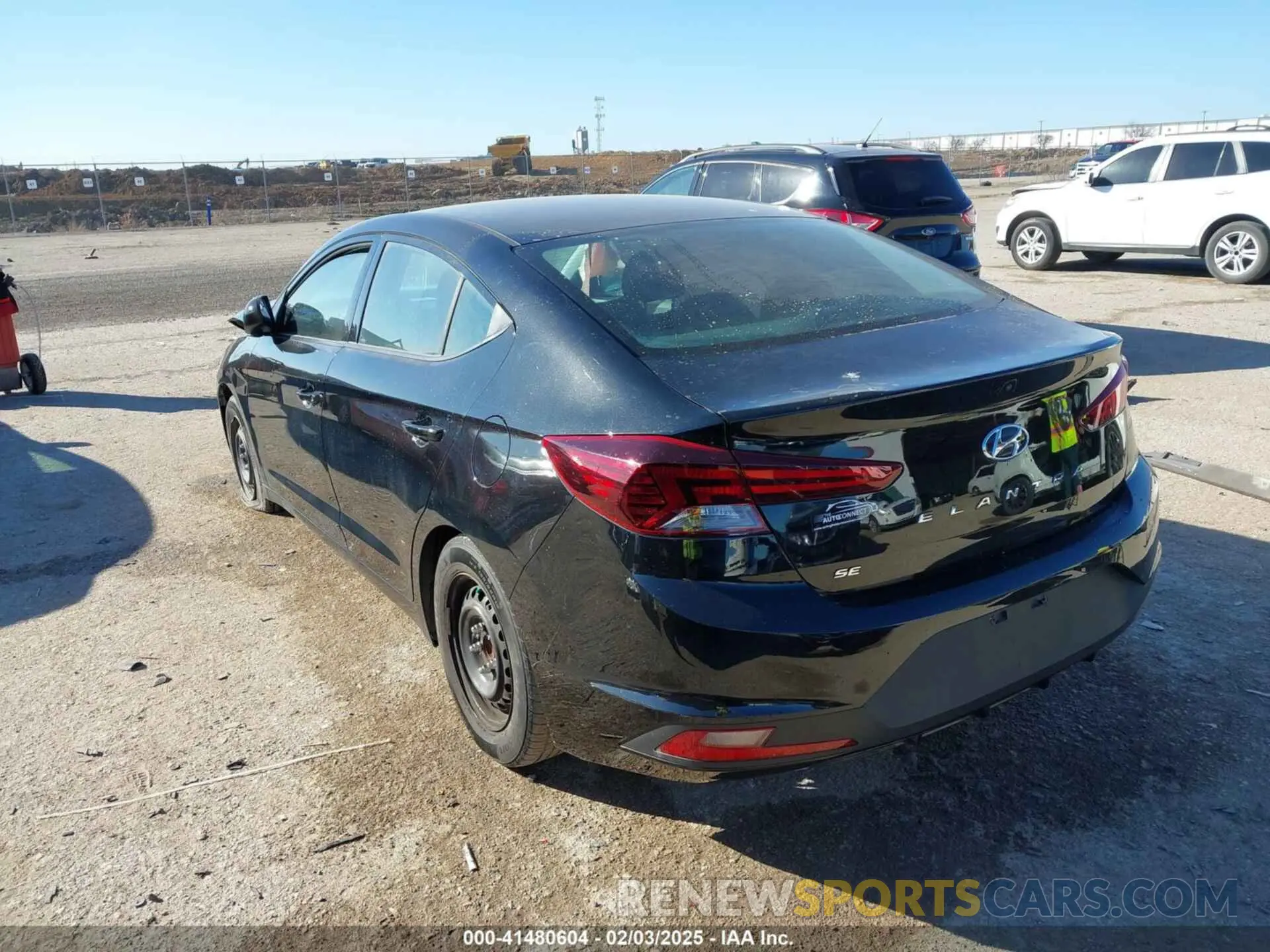 3 Photograph of a damaged car 5NPD74LF1KH437564 HYUNDAI ELANTRA 2019
