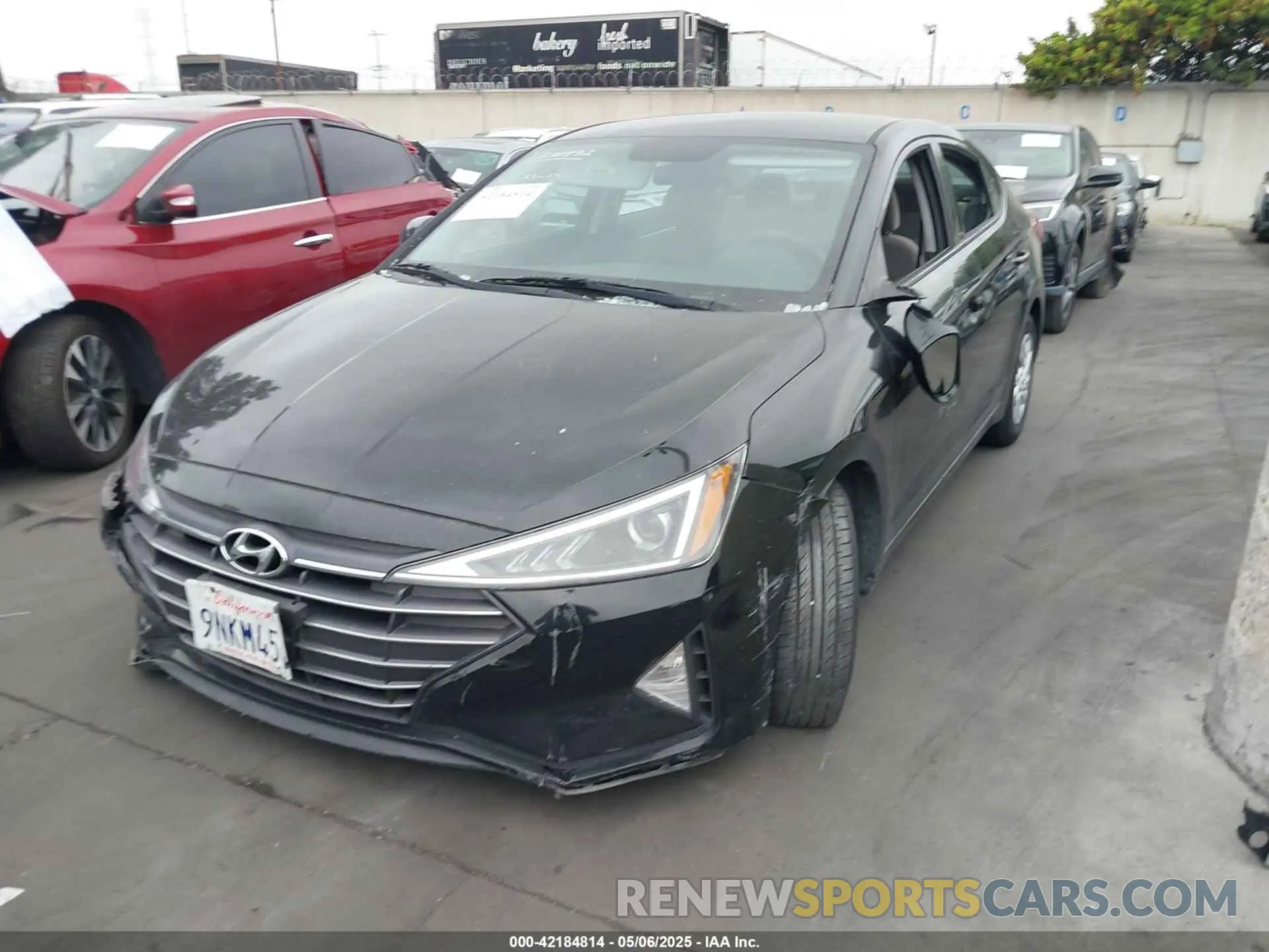 12 Photograph of a damaged car 5NPD74LF1KH493181 HYUNDAI ELANTRA 2019