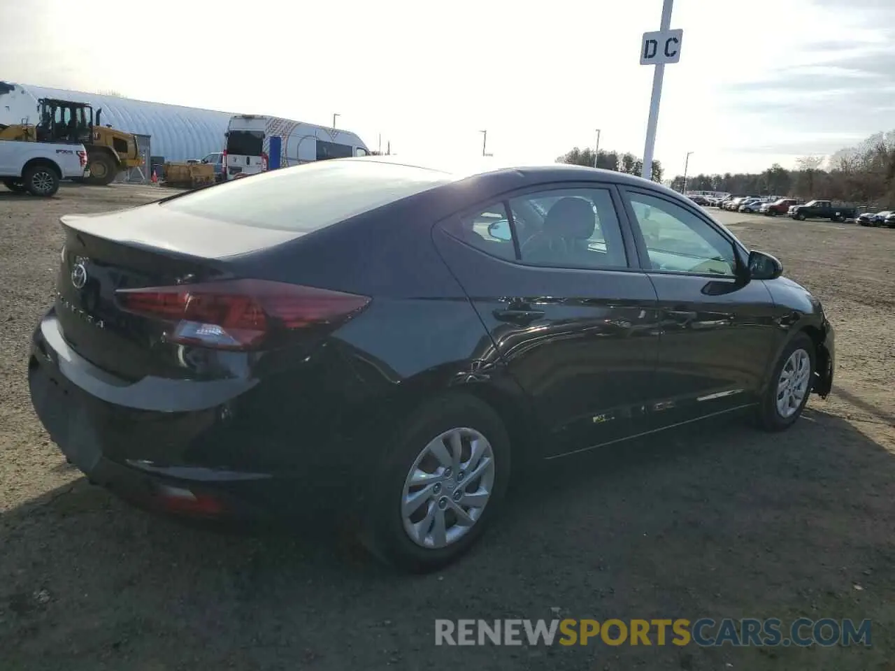 3 Photograph of a damaged car 5NPD74LF2KH479130 HYUNDAI ELANTRA 2019