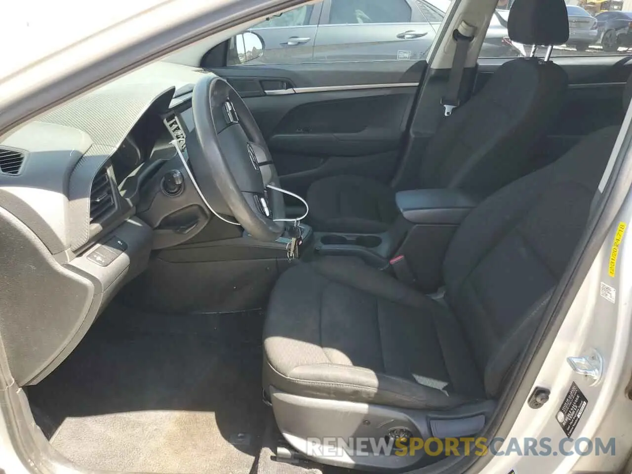 7 Photograph of a damaged car 5NPD74LF3KH447450 HYUNDAI ELANTRA 2019