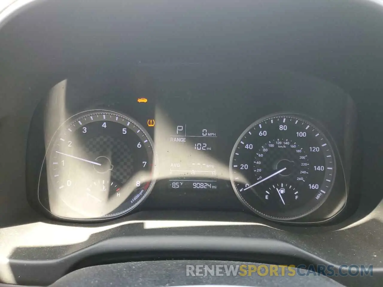 9 Photograph of a damaged car 5NPD74LF3KH447450 HYUNDAI ELANTRA 2019