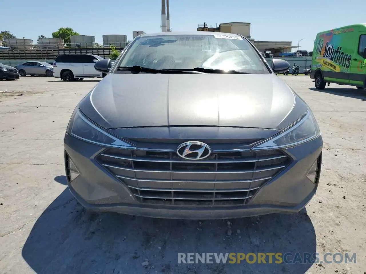 5 Photograph of a damaged car 5NPD74LF3KH449795 HYUNDAI ELANTRA 2019