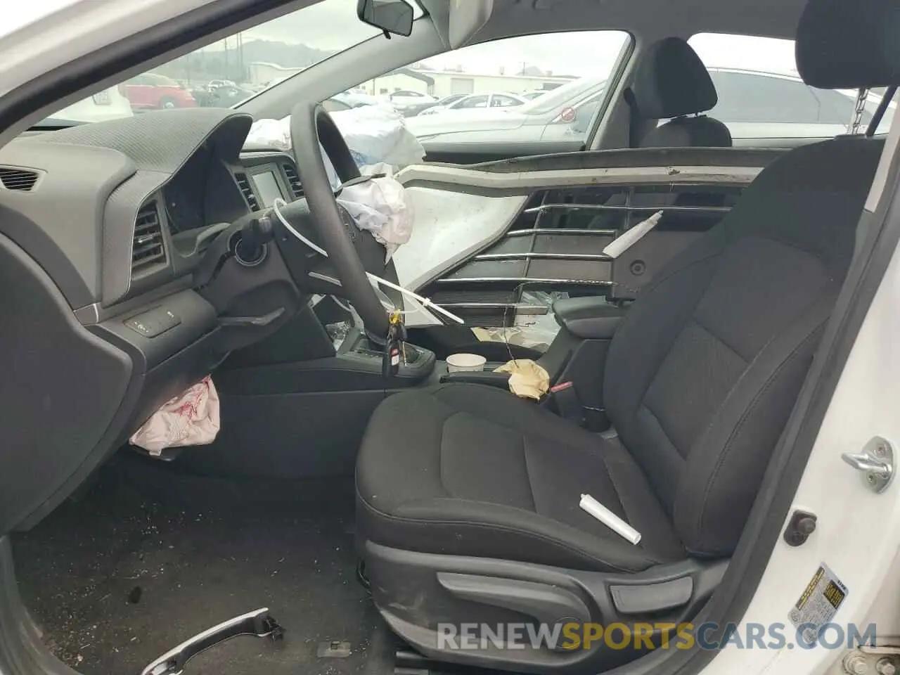 7 Photograph of a damaged car 5NPD74LF3KH470727 HYUNDAI ELANTRA 2019