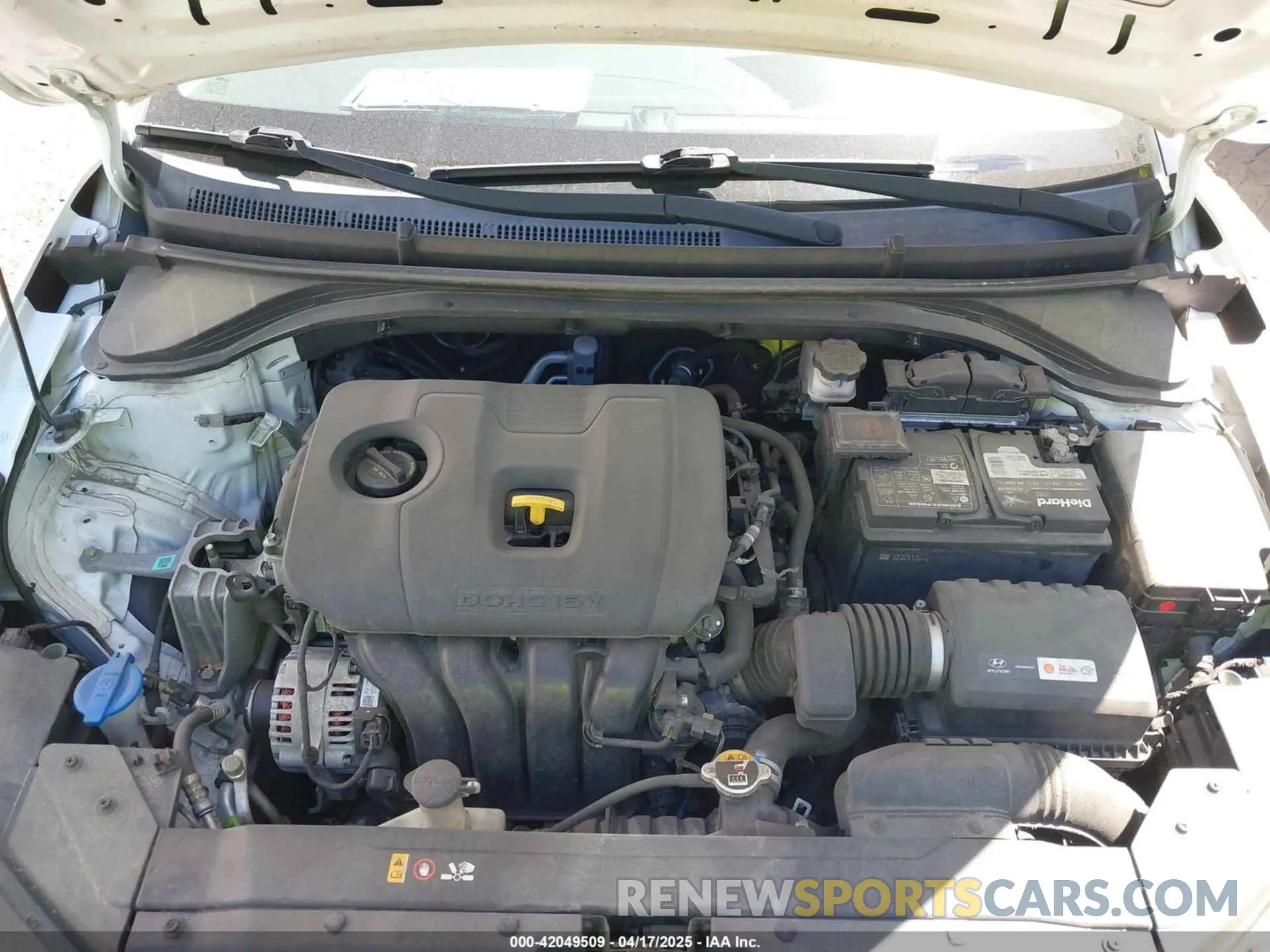 10 Photograph of a damaged car 5NPD74LF3KH487348 HYUNDAI ELANTRA 2019