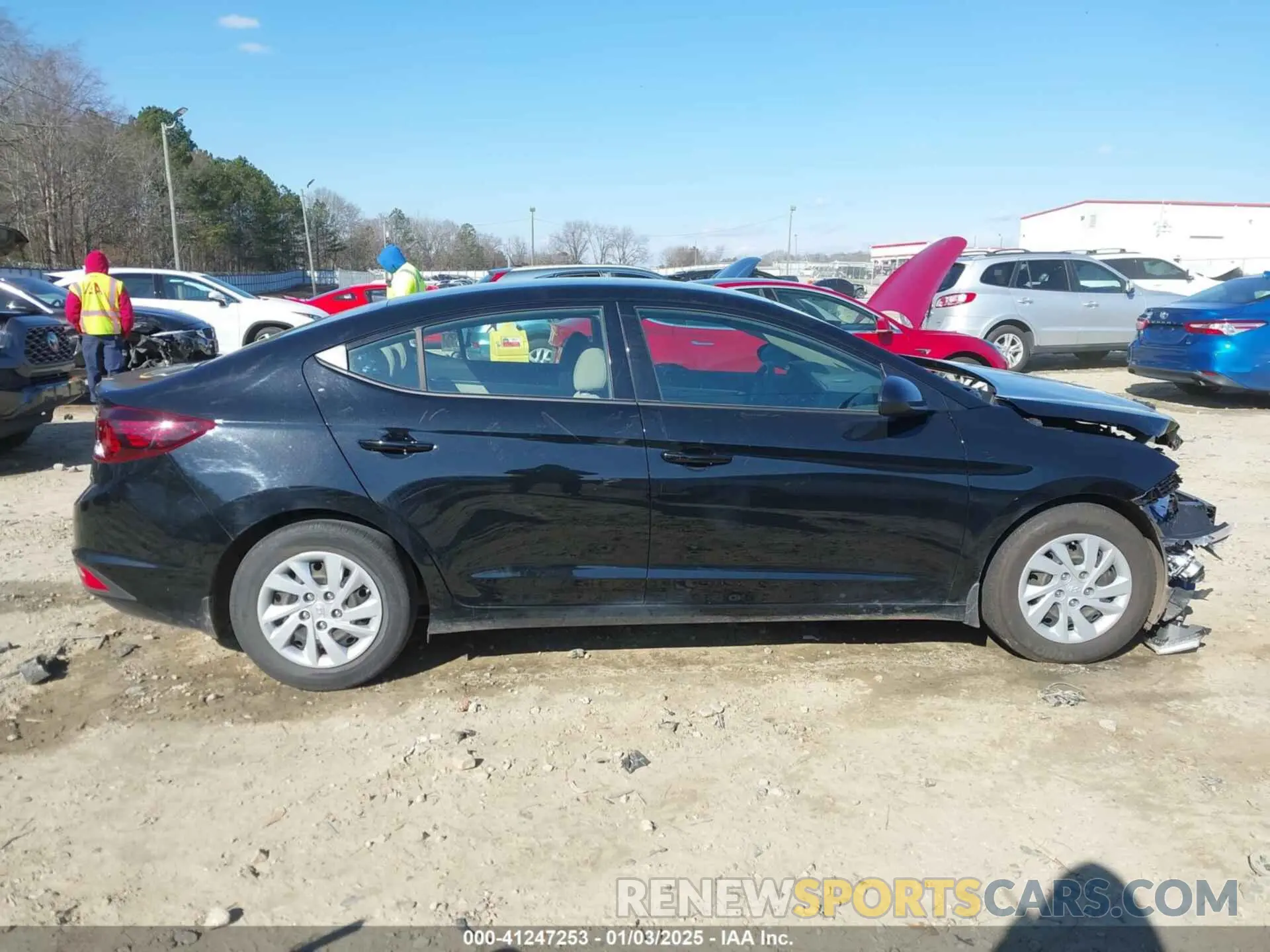 13 Photograph of a damaged car 5NPD74LF3KH489326 HYUNDAI ELANTRA 2019