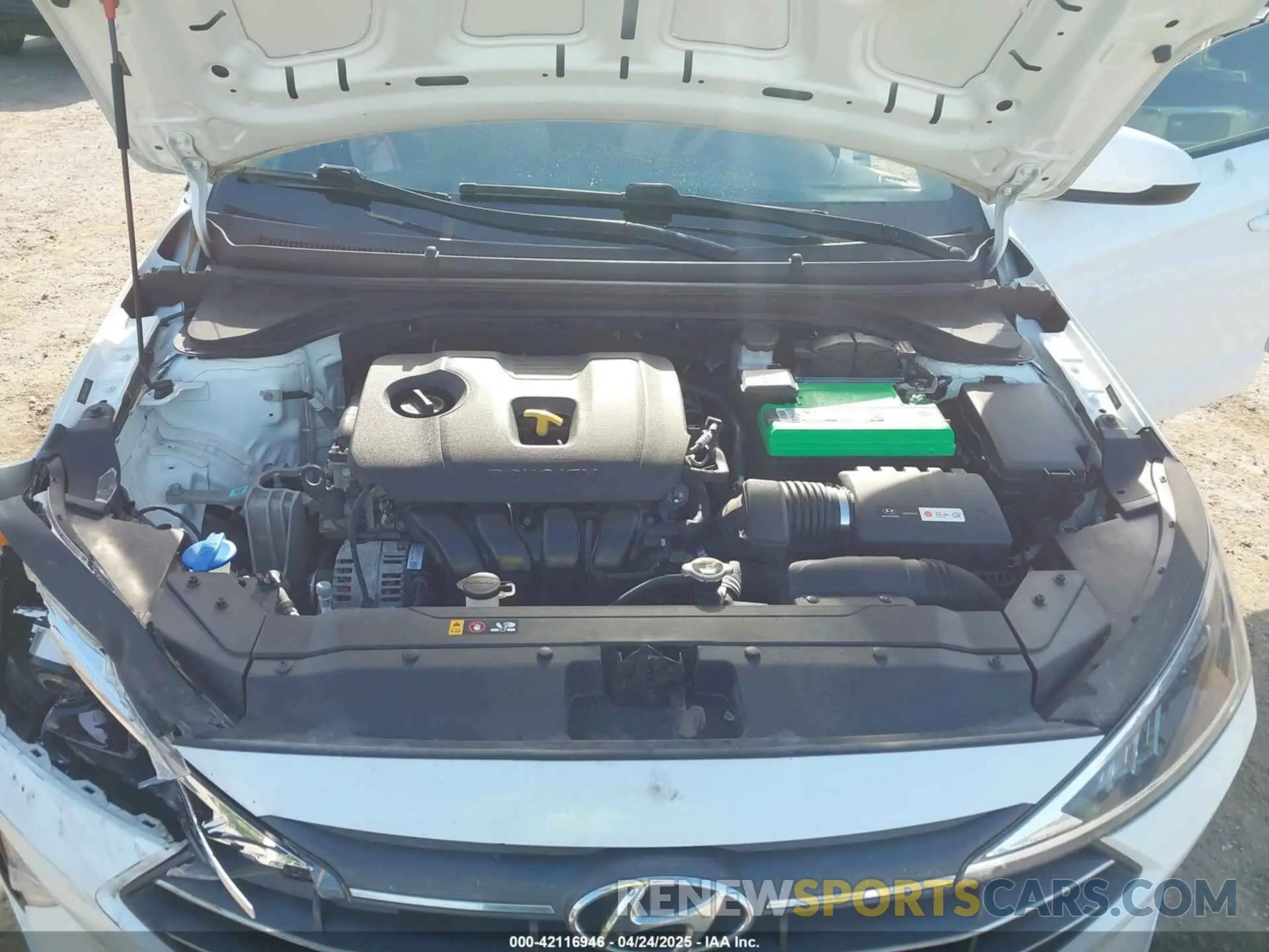 10 Фотография поврежденного автомобиля 5NPD74LF3KH497121 HYUNDAI ELANTRA 2019