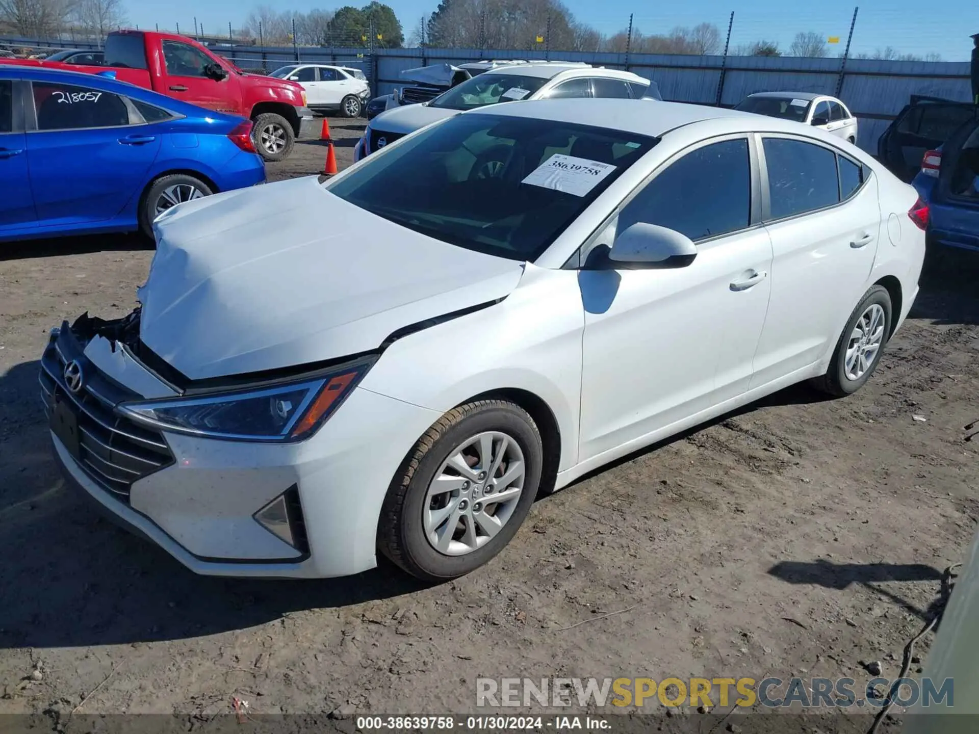 2 Фотография поврежденного автомобиля 5NPD74LF4KH439714 HYUNDAI ELANTRA 2019
