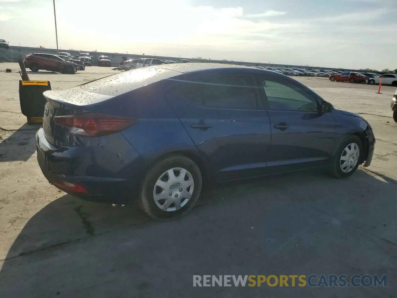3 Photograph of a damaged car 5NPD74LF4KH440734 HYUNDAI ELANTRA 2019