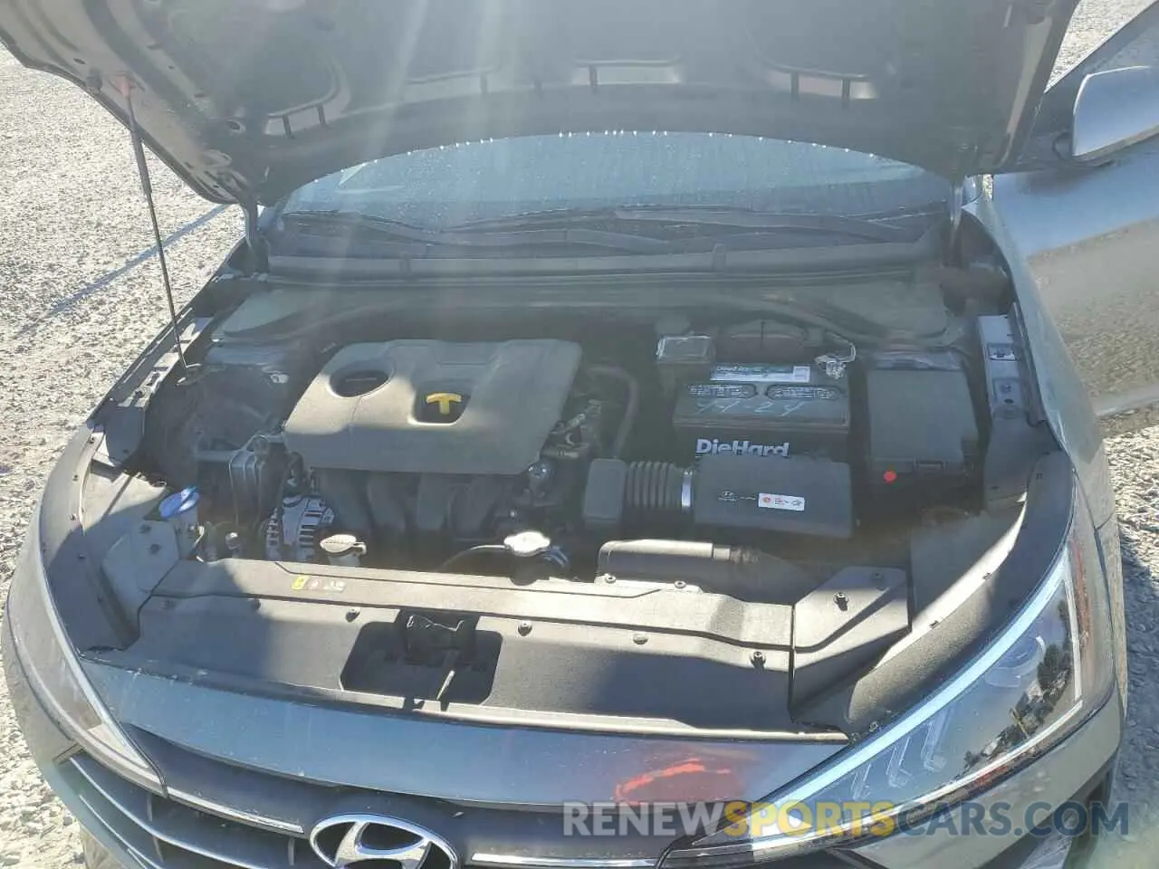 11 Photograph of a damaged car 5NPD74LF4KH442743 HYUNDAI ELANTRA 2019