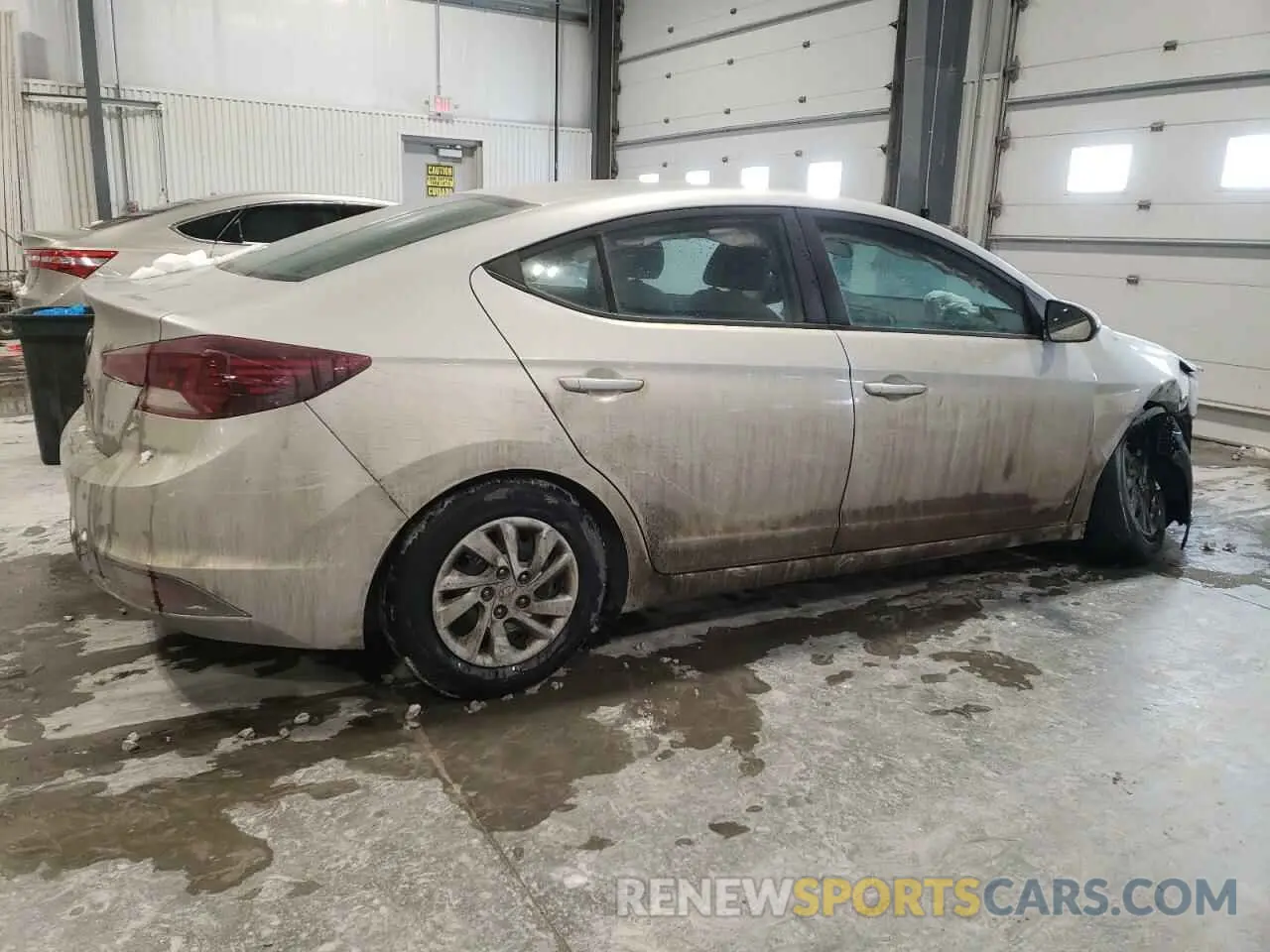 3 Photograph of a damaged car 5NPD74LF4KH468078 HYUNDAI ELANTRA 2019