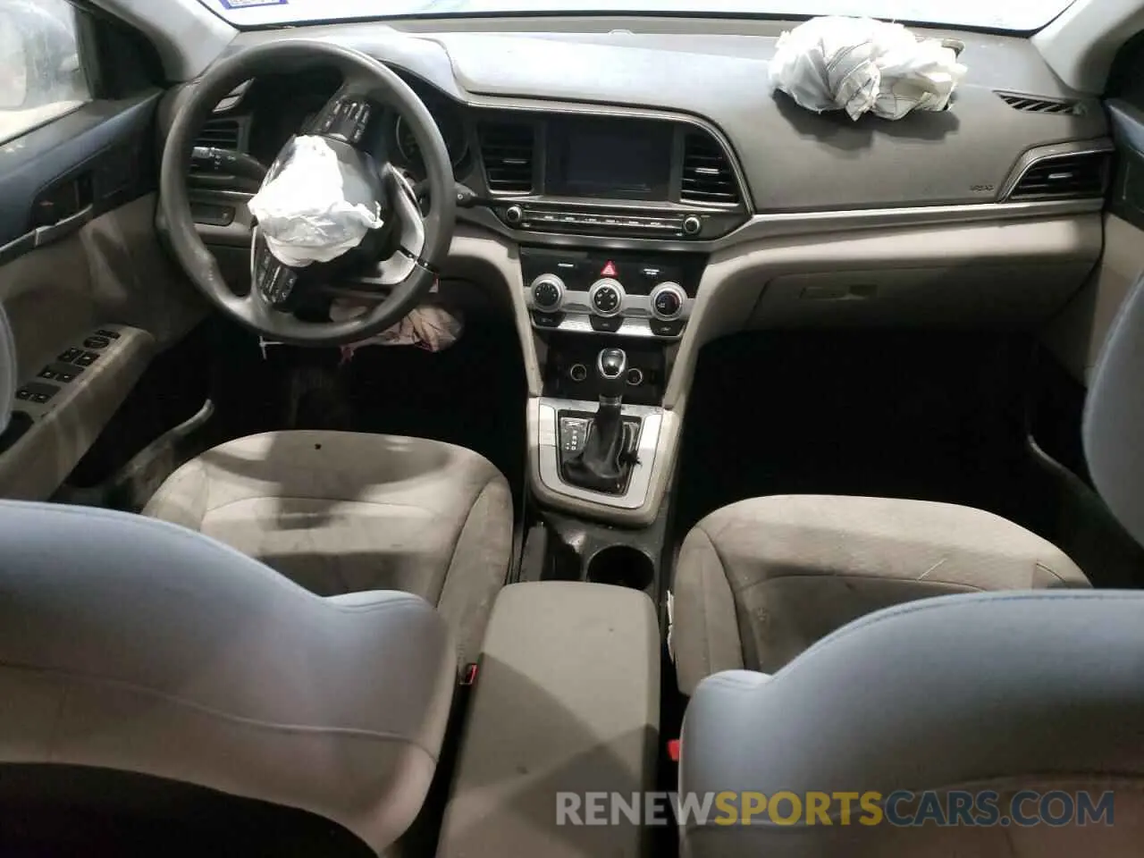 8 Photograph of a damaged car 5NPD74LF4KH468078 HYUNDAI ELANTRA 2019