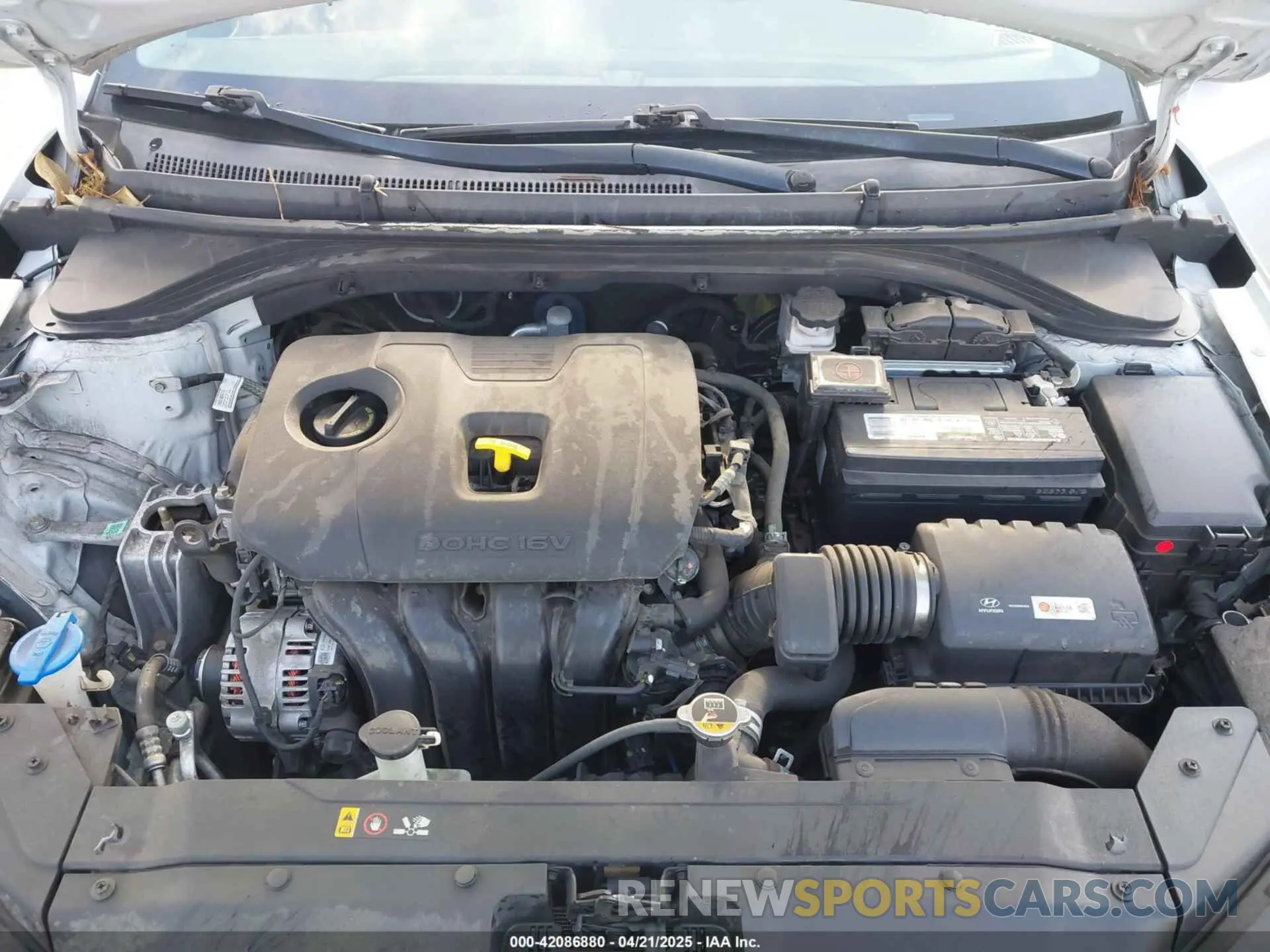 10 Фотография поврежденного автомобиля 5NPD74LF4KH485849 HYUNDAI ELANTRA 2019