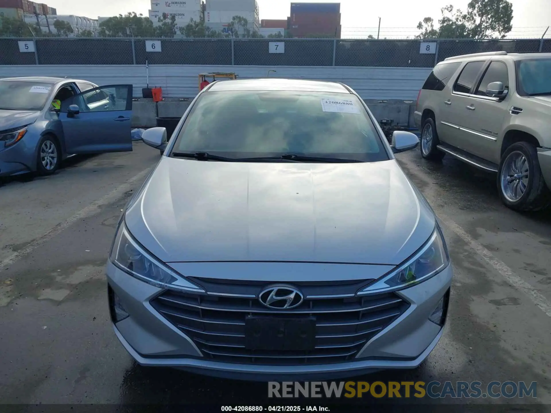 12 Фотография поврежденного автомобиля 5NPD74LF4KH485849 HYUNDAI ELANTRA 2019