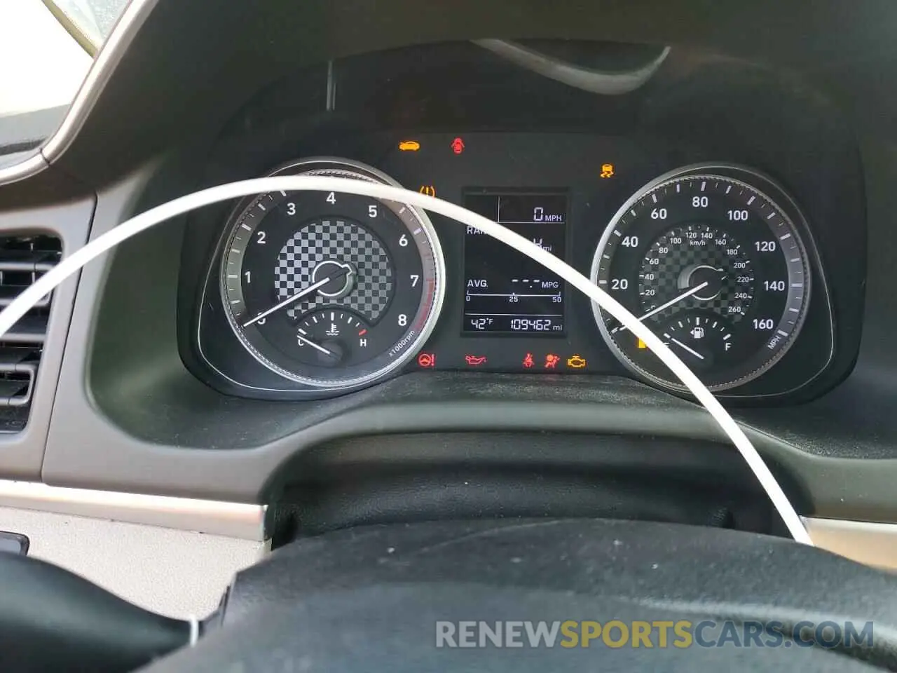 9 Photograph of a damaged car 5NPD74LF4KH493868 HYUNDAI ELANTRA 2019