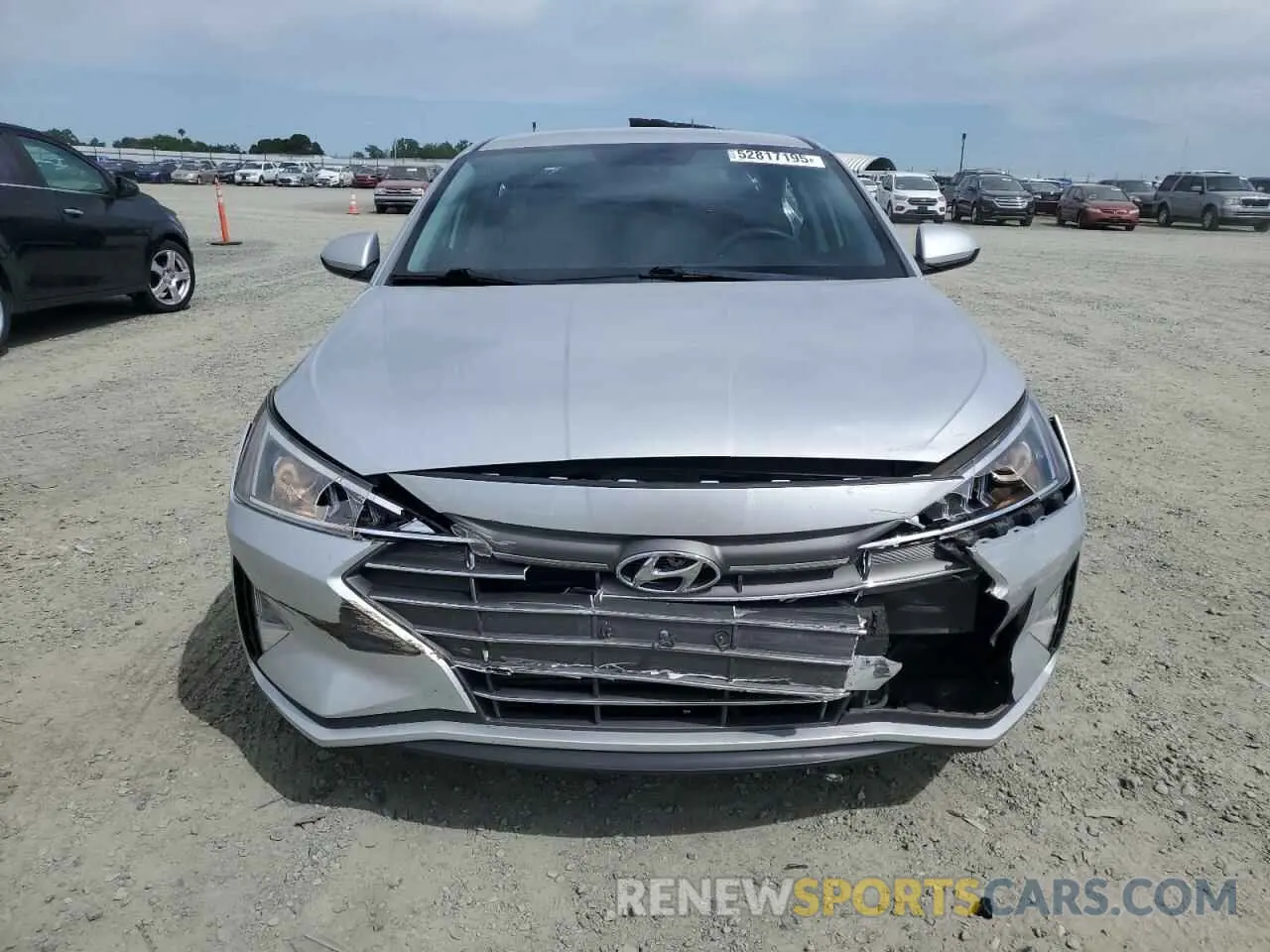 5 Photograph of a damaged car 5NPD74LF5KH416183 HYUNDAI ELANTRA 2019