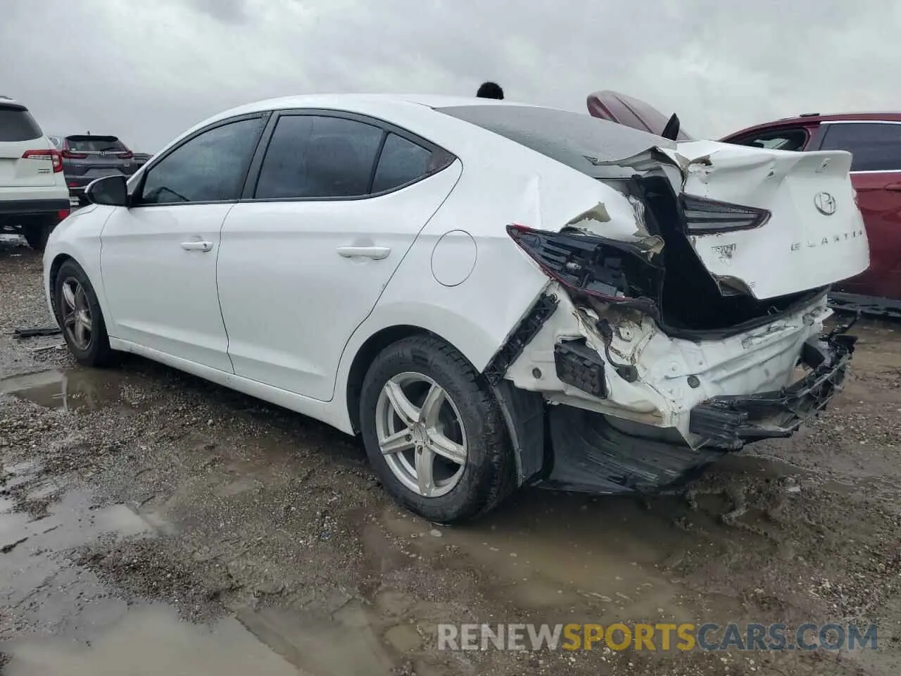 2 Photograph of a damaged car 5NPD74LF5KH480272 HYUNDAI ELANTRA 2019
