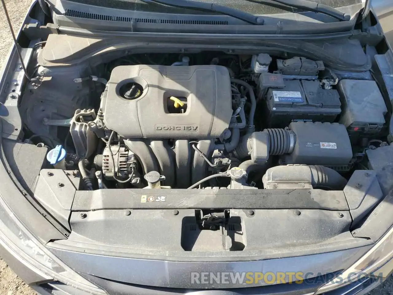 12 Photograph of a damaged car 5NPD74LF5KH492907 HYUNDAI ELANTRA 2019