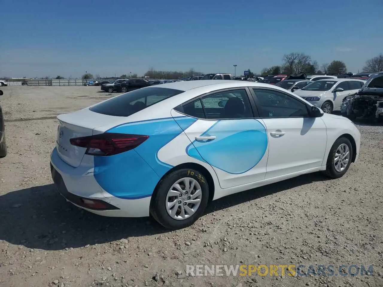 3 Фотография поврежденного автомобиля 5NPD74LF6KH434966 HYUNDAI ELANTRA 2019