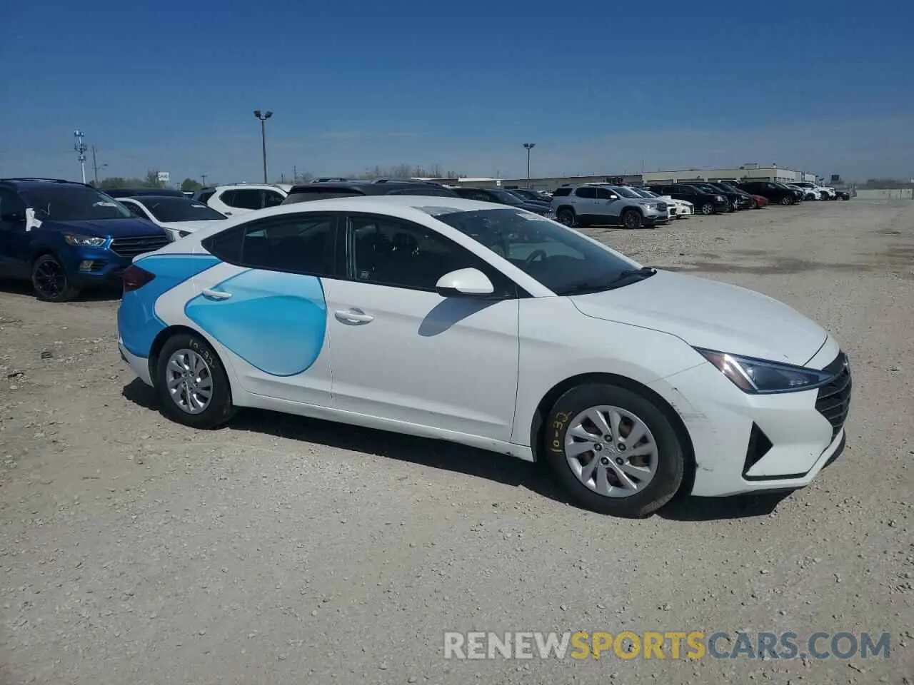4 Фотография поврежденного автомобиля 5NPD74LF6KH434966 HYUNDAI ELANTRA 2019