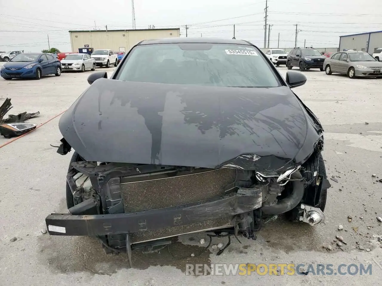 5 Photograph of a damaged car 5NPD74LF6KH447782 HYUNDAI ELANTRA 2019