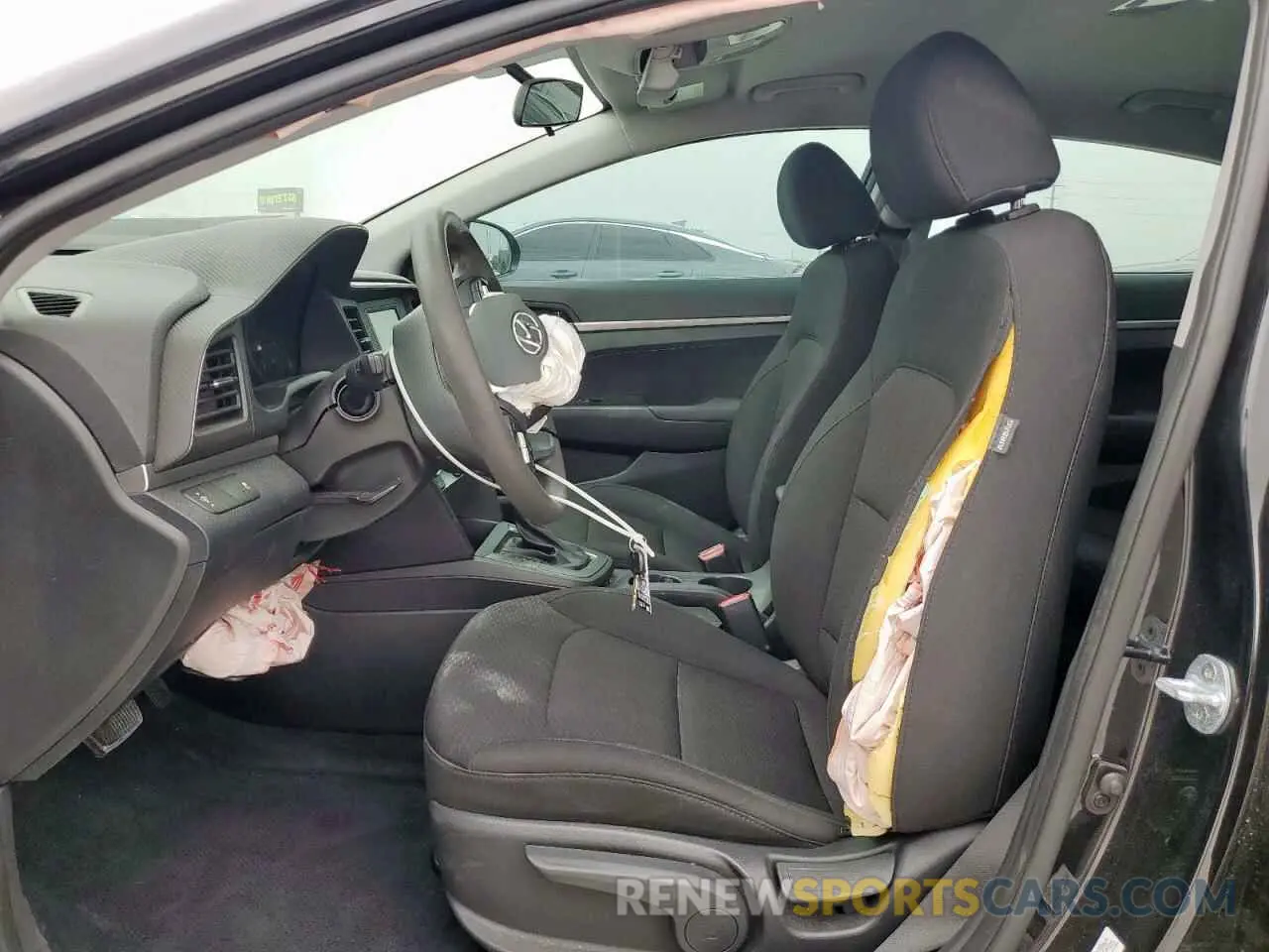 7 Photograph of a damaged car 5NPD74LF6KH447782 HYUNDAI ELANTRA 2019