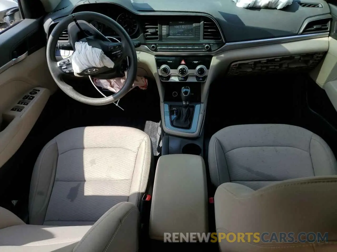 8 Фотография поврежденного автомобиля 5NPD74LF6KH448334 HYUNDAI ELANTRA 2019