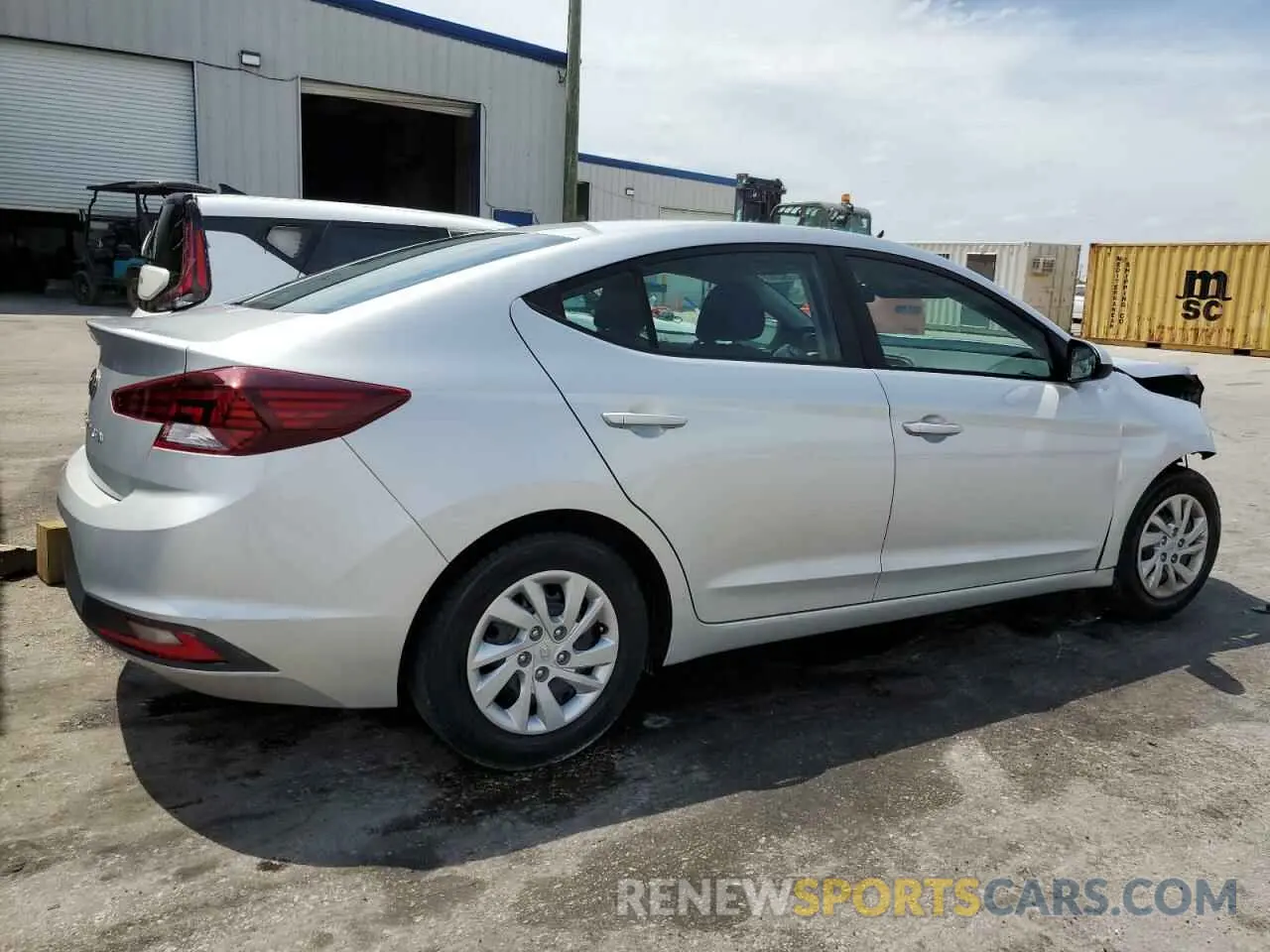 3 Фотография поврежденного автомобиля 5NPD74LF6KH482872 HYUNDAI ELANTRA 2019