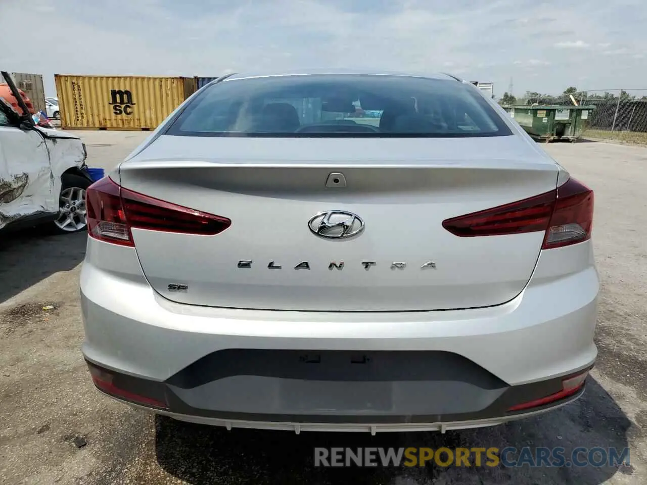6 Фотография поврежденного автомобиля 5NPD74LF6KH482872 HYUNDAI ELANTRA 2019