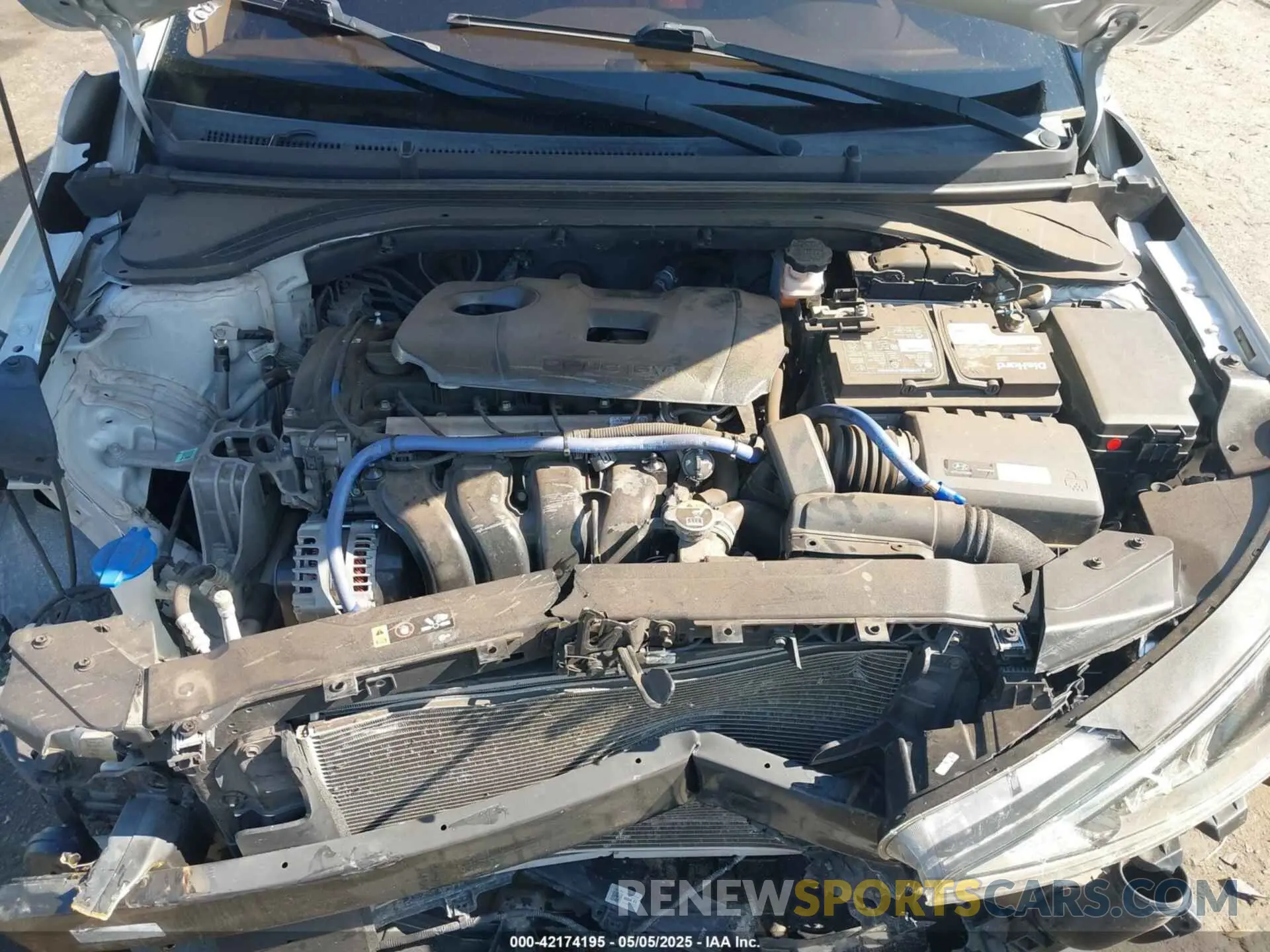 10 Photograph of a damaged car 5NPD74LF6KH495363 HYUNDAI ELANTRA 2019
