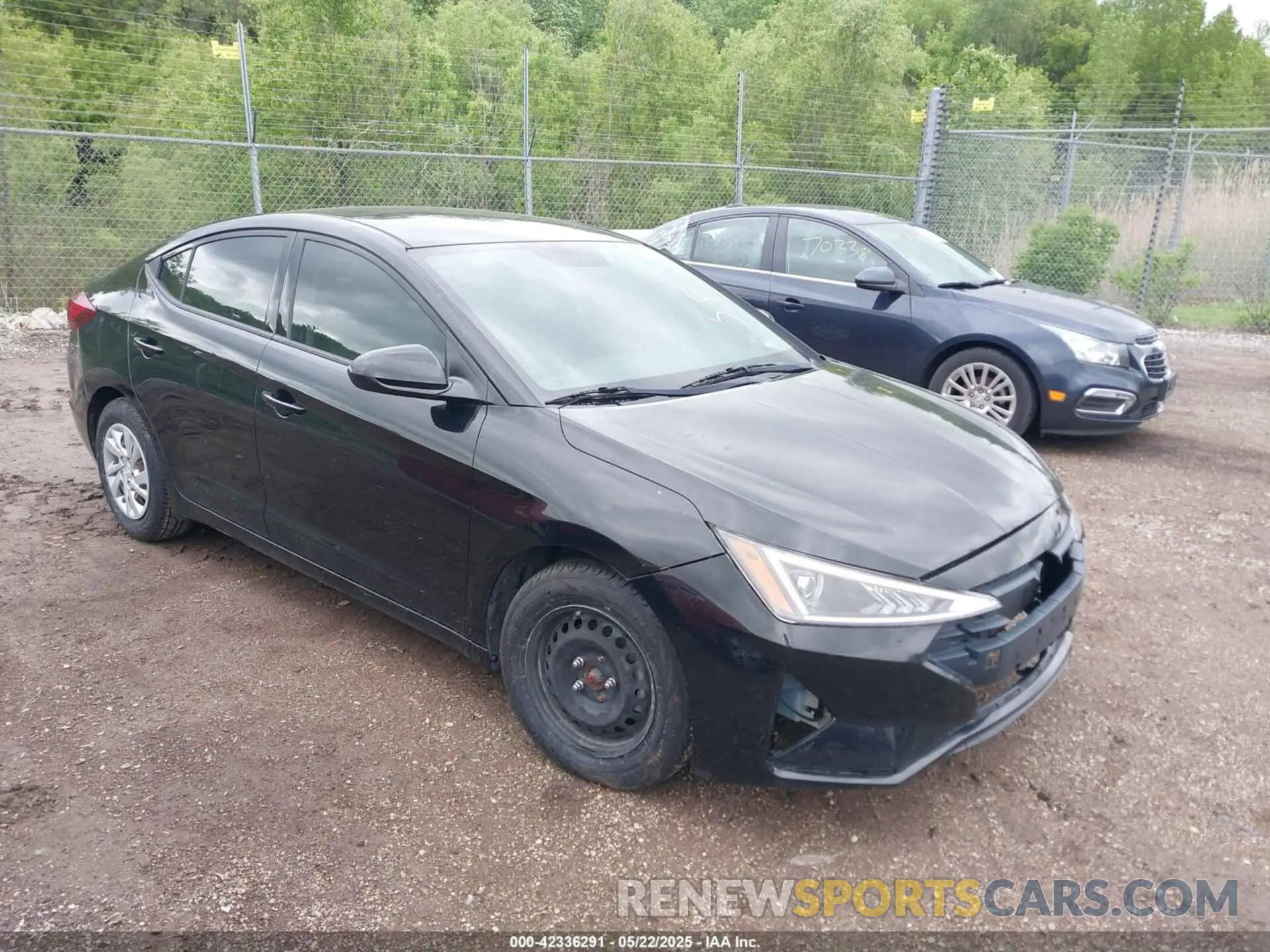 1 Photograph of a damaged car 5NPD74LF7KH430814 HYUNDAI ELANTRA 2019