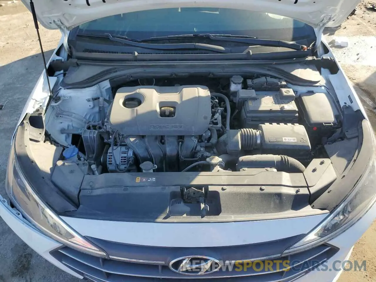 11 Photograph of a damaged car 5NPD74LF8KH434189 HYUNDAI ELANTRA 2019