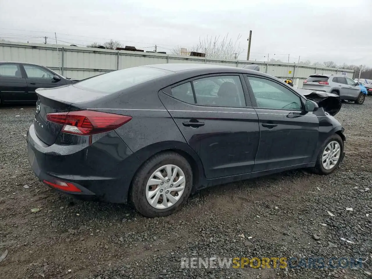 3 Фотография поврежденного автомобиля 5NPD74LF8KH445967 HYUNDAI ELANTRA 2019