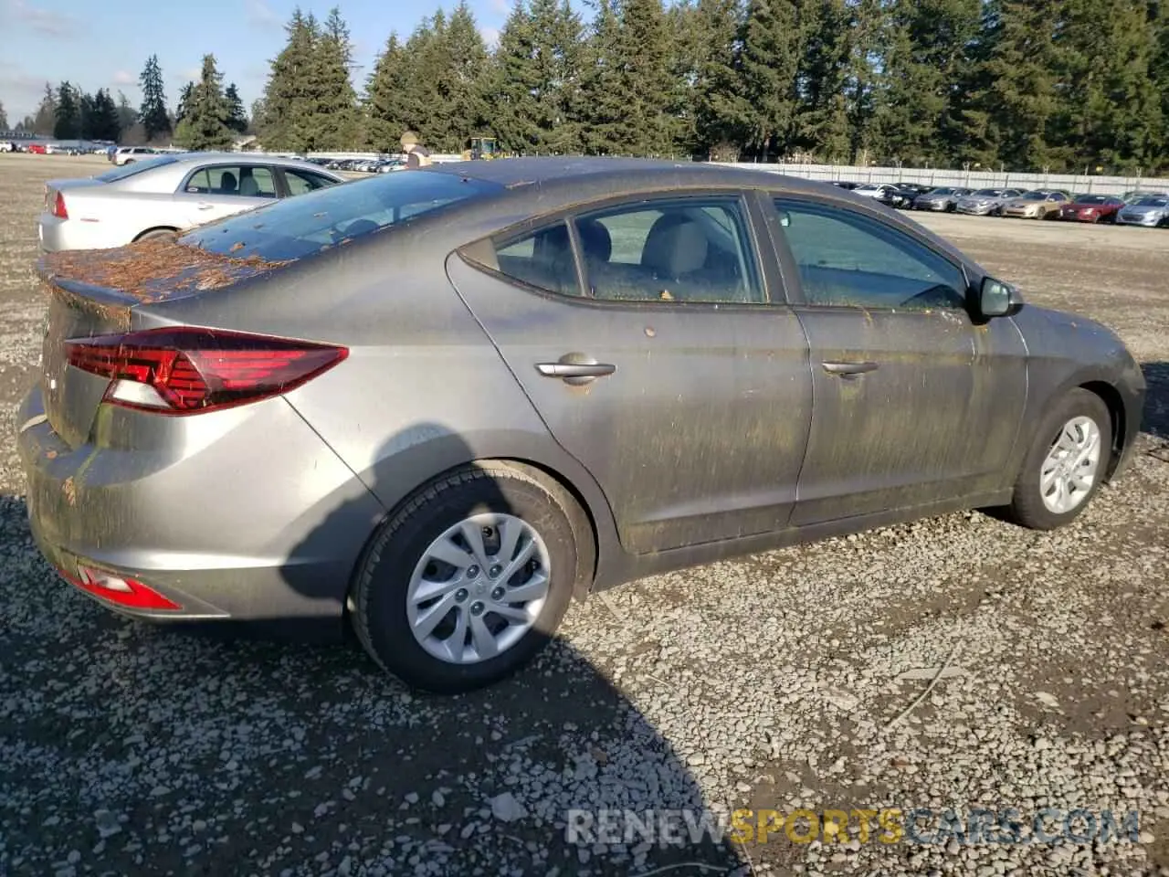 3 Photograph of a damaged car 5NPD74LF8KH451168 HYUNDAI ELANTRA 2019
