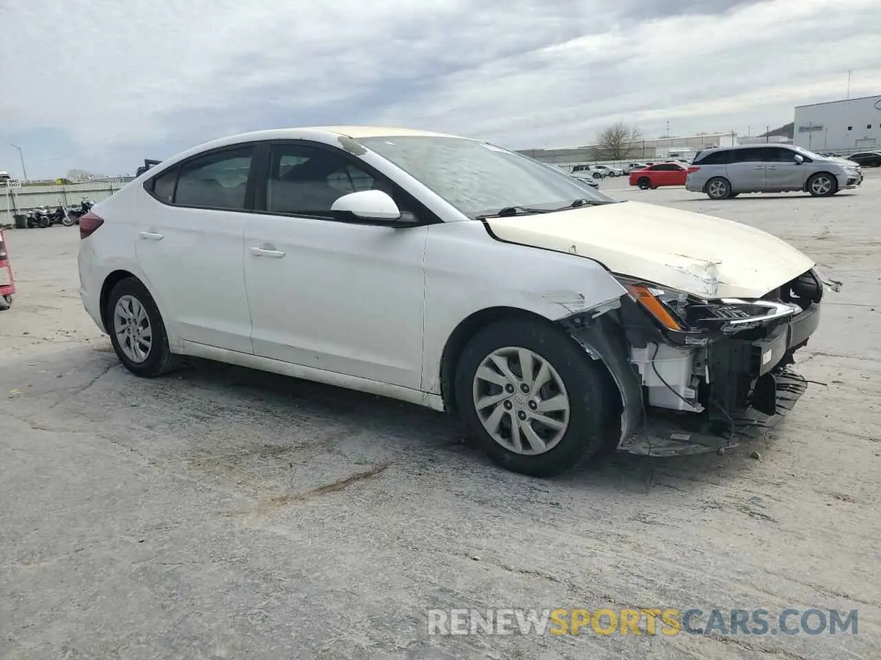 4 Фотография поврежденного автомобиля 5NPD74LF8KH463773 HYUNDAI ELANTRA 2019