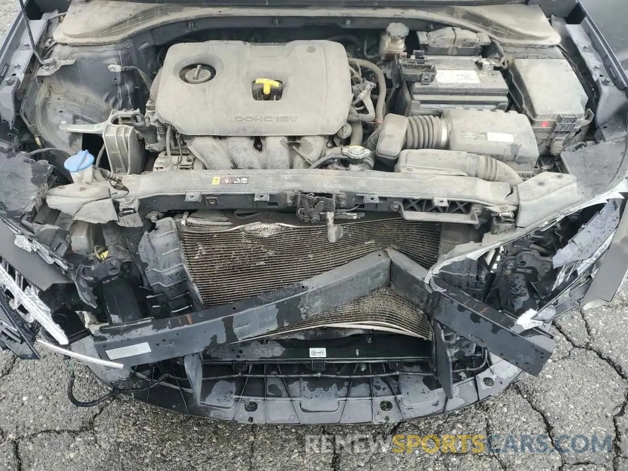 11 Photograph of a damaged car 5NPD74LF8KH493310 HYUNDAI ELANTRA 2019