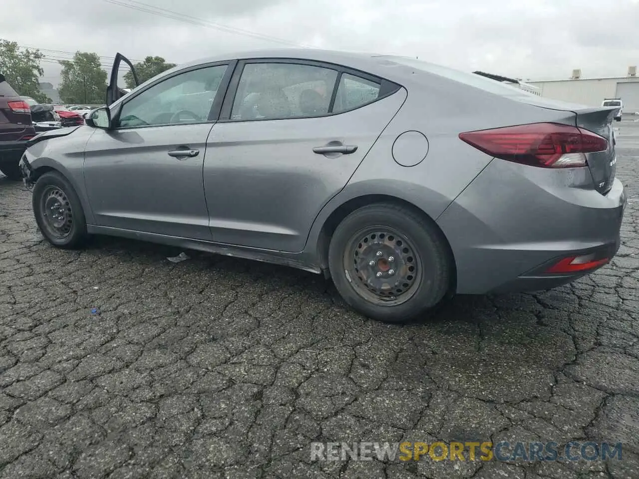 2 Photograph of a damaged car 5NPD74LF8KH493310 HYUNDAI ELANTRA 2019