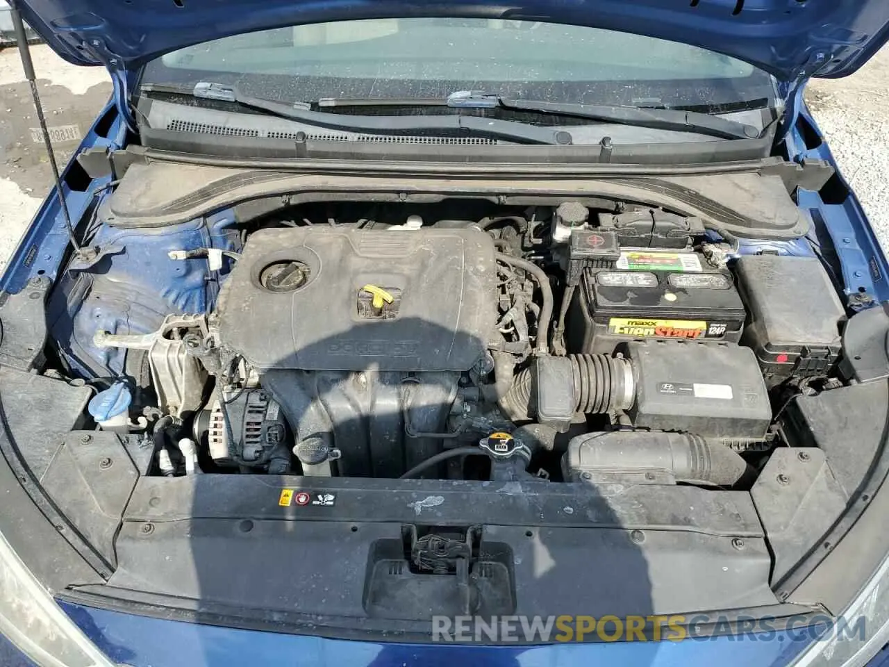 11 Photograph of a damaged car 5NPD74LF8KH497616 HYUNDAI ELANTRA 2019