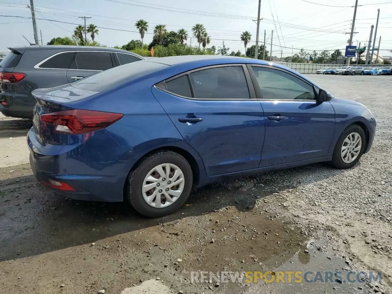 3 Photograph of a damaged car 5NPD74LF8KH497616 HYUNDAI ELANTRA 2019