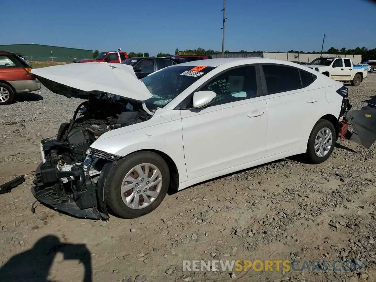 1 Фотография поврежденного автомобиля 5NPD74LF9KH451518 HYUNDAI ELANTRA 2019
