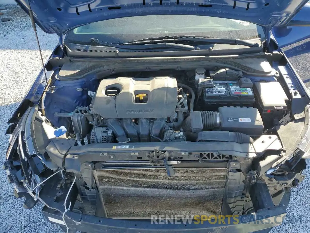 11 Photograph of a damaged car 5NPD74LF9KH464611 HYUNDAI ELANTRA 2019