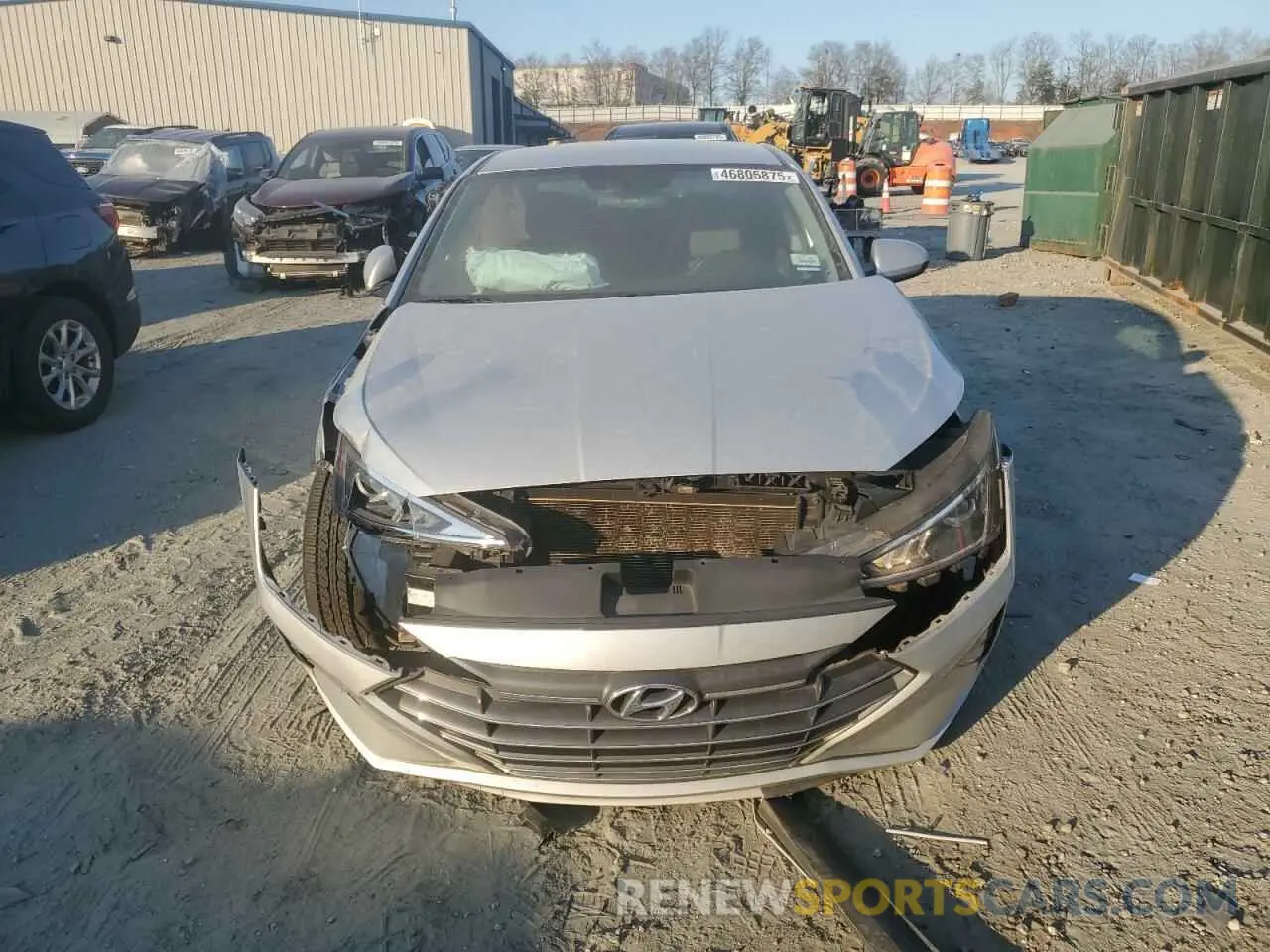 5 Photograph of a damaged car 5NPD74LF9KH469632 HYUNDAI ELANTRA 2019