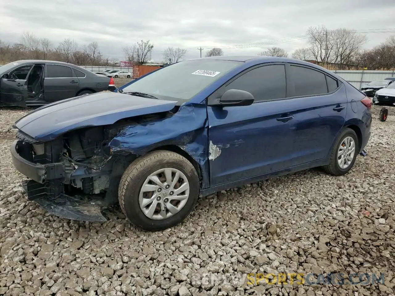 1 Фотография поврежденного автомобиля 5NPD74LF9KH485443 HYUNDAI ELANTRA 2019