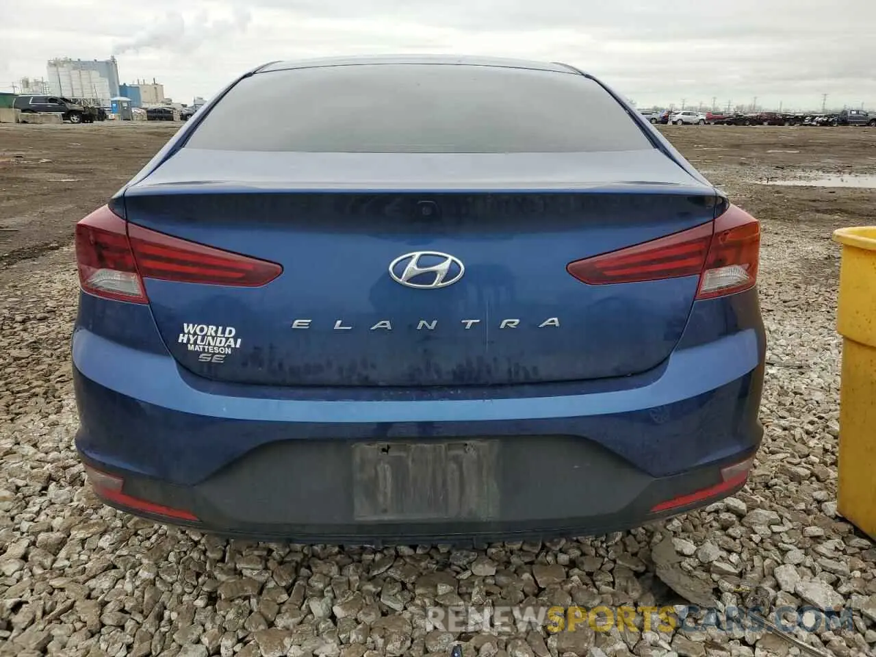 6 Фотография поврежденного автомобиля 5NPD74LF9KH485443 HYUNDAI ELANTRA 2019