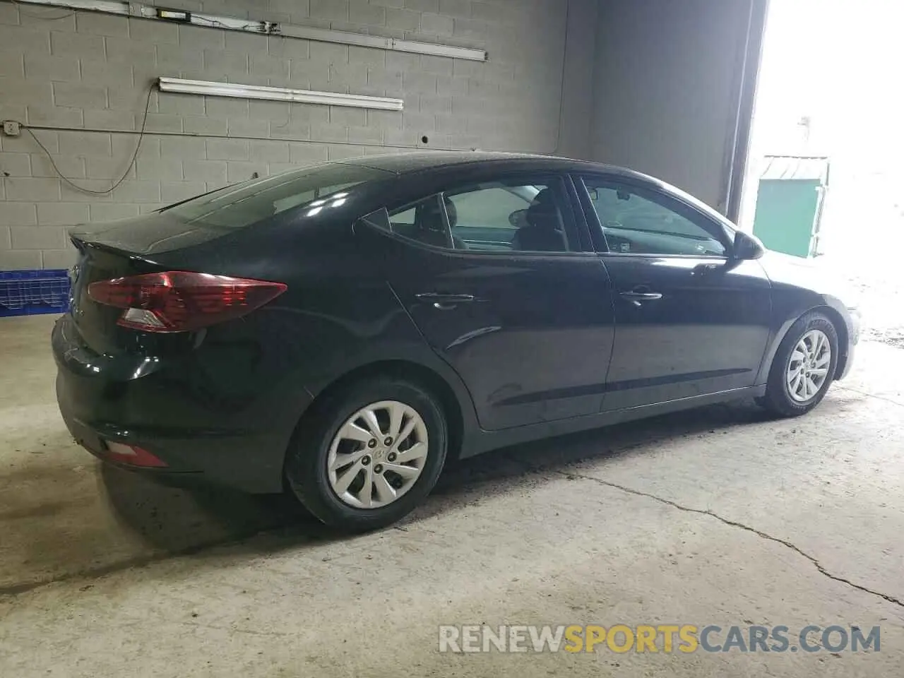 3 Photograph of a damaged car 5NPD74LFXKH406510 HYUNDAI ELANTRA 2019